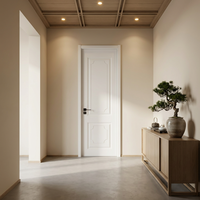 Porte coulissante intérieure moderne en polybois, insonorisée, écologique, étanche, pour chambre d'hôtel