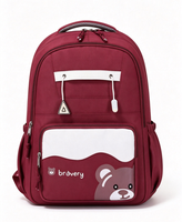 Sac à dos scolaire léger et imperméable pour adolescents et étudiants, avec logo personnalisé, multi-poches, pour le collège