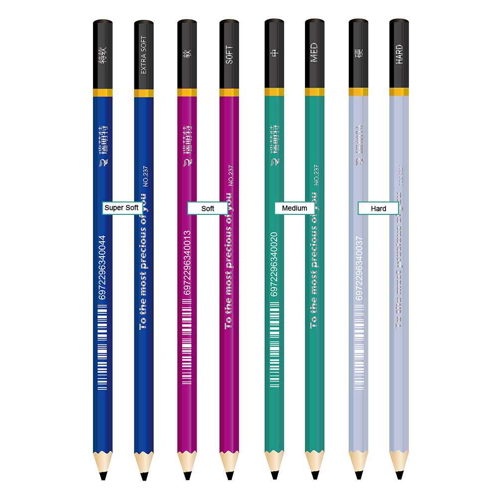 Профессиональный набор карандашей с древесным углем для эскизов и рисования, 10 шт.