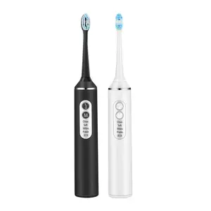 Nieuwe Upgrade 2 In 1 Sonische Elektrische Tandenborstel Oplaadbare Tandenreiniger 4 Modi Voor Orale Reiniging En Sterlizer