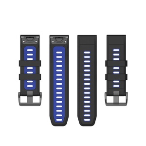 Bracelet de montre sport en silicone pour <span class=keywords><strong>Garmin</strong></span> <span class=keywords><strong>Fenix</strong></span> 6 6X <span class=keywords><strong>6S</strong></span> <span class=keywords><strong>Pro</strong></span> 5X 5 5S Plus 3 3HR 945 Bracelet à dégagement rapide - Product Image 3