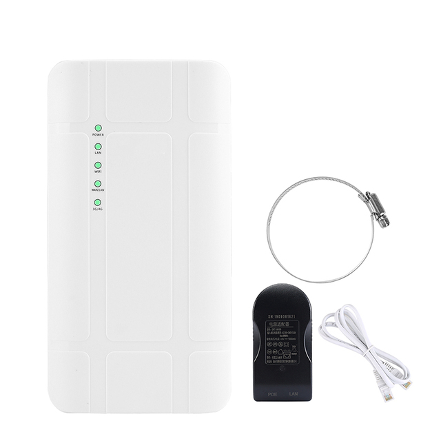 2.4G 300Mbps Wireless RJ45 4G LTE Cat4 CPE Router with Sim Card Slot MTK7628KN CPU 25 Clients WPS Support