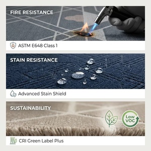 Moquette in Poliestere da Parete a Parete, Silenziosa e Ignifuga, Personalizzabile su <span class=keywords><strong>Disegno</strong></span>, per Hotel e Cooperazione a Lungo Termine - Product Image 4