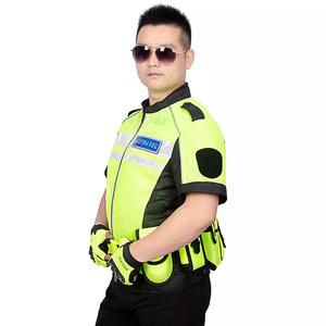 Động Cơ Chu Kỳ Thoáng Khí Cơ Thể Bảo Vệ Giacca Da Moto <span class=keywords><strong>L</strong></span>ưới An Toàn Mens Cưỡi Xe Máy Áo Khoác Với <span class=keywords><strong>Armor</strong></span> - Product Image 5