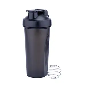 Shaker Bottle Wholesale 600ml Colorful Eco Friendly Custom Logo Plastic Gym Protein Shaker Bottle