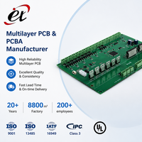 Placa PCB Multicapa FR4 para Dispositivos Electrónicos, Programas de TV Internacionales, Fabricante OEM de PCBA para Bancos de Energía