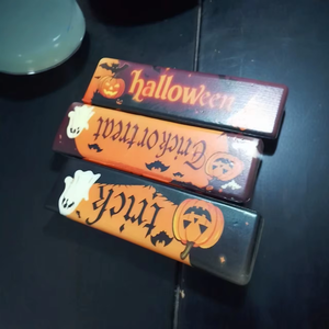 Cross-border New Product Halloween-themed PU Butter Stick Squishy Slow-Rebound Stress-Relief Creative Pumpkin Squeeze Toy - Product Image 2
