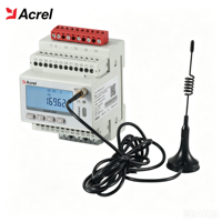 Compteur d'énergie intelligent sans fil IoT ADW300 pour système hybride solaire-stockage-diesel, Acrel 4G WiFi, rail DIN