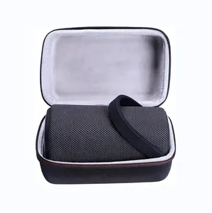 Melhor qualidade promocional Waterproof Wireless Speaker EVA Case saco caixa preta j bl speaker case 5 com alça de borracha