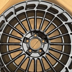 Jantes noires 5x112 de 19 pouces, jantes décalées pour voitures particulières, moyeux de roues pour <span class=keywords><strong>Mercedes</strong></span> W221 W222 W223 W212 W213 W214 - Product Image 5