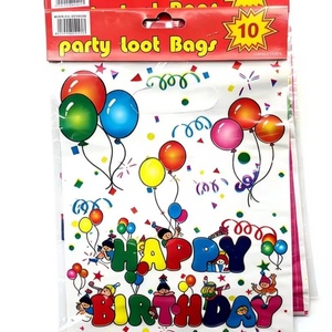 Bolsas de Plástico Reutilizables al por Mayor para Regalos, Dulces y Obsequios para Fiestas de Cumpleaños y Celebraciones - Product Image 1