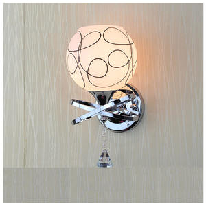 Lámpara de Pared LED de Doble Cabezal con Control Remoto, Acabado Cromado, Instalación Empotrada, Aleación de Aluminio, Garantía de 10 Años para Sala de Estar - Product Image 1