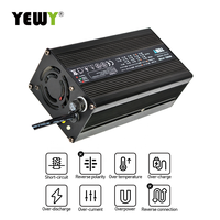Haute qualité 12v 20a 24v 12a 36v 8a 48v 6a 60v 5a Lifepo4 Ion chargeur de batterie électrique moto Scooter chargeur