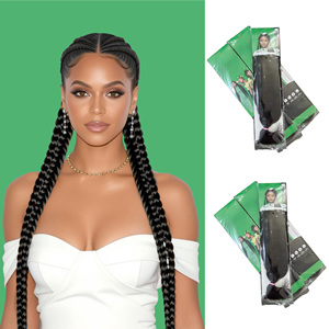Extensiones de Cabello <span class=keywords><strong>Jumbo</strong></span> Braids para Trenzar, Extensiones de Cabello al por Mayor, Cabello para Trenzar Expression de 82 Pulgadas para Mujeres Negras - Product Image 2