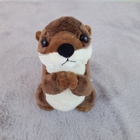 Jouet en peluche de loutre réaliste sur mesure, animaux sauvages, jouets en peluche, loutre doux réaliste