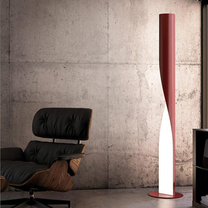 Lámpara de Pie LED de Diseño Nórdico Contemporáneo, CRI 90, para Sala de Estar, Moderna, Minimalista, Artística, Creativa, para Estudio, Dormitorio, Ideal para Instagram - Product Image 4