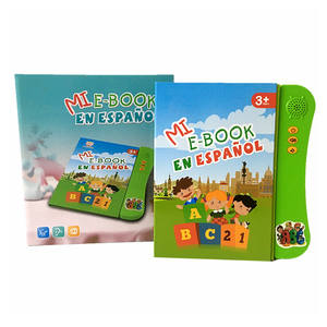 Livres électroniques pour enfants, jouet éducatif <span class=keywords><strong>en</strong></span> <span class=keywords><strong>ligne</strong></span>, apprentissage, interactif, <span class=keywords><strong>espagnol</strong></span>, - Product Image 1