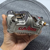 Jeu de pinces de frein avant et arrière pour moto de course GARRI'S GP4 Monoblock 100 mm