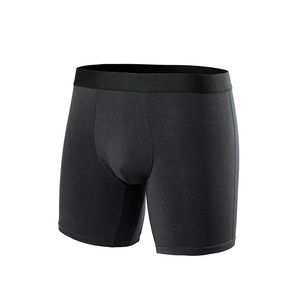 Shorts <span class=keywords><strong>de</strong></span> compression extensibles à séchage rapide pour hommes, personnalisables, avec taille élastique, pour le sport, la gym et le fitness, sous-vêtements d'été pour hommes - Product Image 4