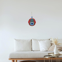 Hamsa main mauvais œil décor maison tenture murale ornement