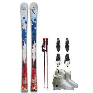 Nouveau <span class=keywords><strong>snowboard</strong></span> double ski pour hommes, fabriqué avec des matières premières européennes, équipement de ski pour station, ensemble double ski - Product Image 5