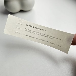 Etiquetas y pegatinas de embalaje con logotipo personalizado, textura mate, impresión offset, diseño en relieve y sellado <span class=keywords><strong>3D</strong></span> - Product Image 2