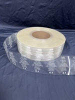 Autocollant en vinyle imperméable de haute qualité, autocollant adhésif, impression de code-barres, design personnalisé, supermarché, vente au détail, petit MOQ, livraison rapide, étiquette