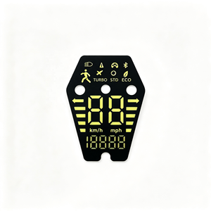 Autocollant de fenêtre personnalisé pour affichage numérique de minuterie, panneau de commande M S, clavier à membrane, décalcomanie en PVC/PET imprimé adhésif - Product Image 2