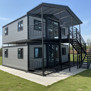 Lusso 20ft 30ft 40ft estendibile contenitore casa tetto uragano solare prefabbricato 3 camere da letto espandibile casa contenitore - Product Image 2