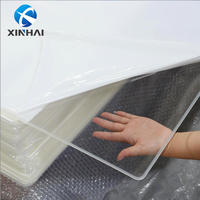 Échantillon gratuit de plaque acrylique transparente 1250*1850, surface lisse, matériau PMMA, feuilles de plastique Plexi pour la publicité