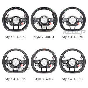 Volant de course personnalisé en Alcantara et fibre de carbone pour <span class=keywords><strong>Audi</strong></span> TTS R8 TTRS <span class=keywords><strong>TT</strong></span> Q3 Q5 Q7 Q8 A3 A4 A5 A7 A6 C6 C7 Cabriolet - Product Image 6