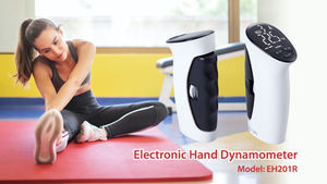 Электронный тренажер для рук, рукоятка, Металлическая рукоятка для фитнеса, Портативный Регулируемый Фитнес-Динамометрический тестер - Product Image 5