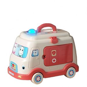 Ensemble de jeu de rôle Docteur pour enfants en plastique, petit kit avec stéthoscope, jouet de simulation de brossage des dents, pour visites chez le <span class=keywords><strong>médecin</strong></span> - Product Image 1