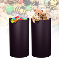 Conteneur de stockage pliable collecteur de bouteilles bouteilles en plastique verre poubelle de recyclage extérieure panier à linge moderne avec poignées