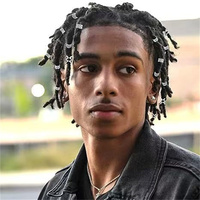 Lot de 40 Breloques Pendentif Or Argent pour Tresses, Bijoux de Cheveux pour Dreadlocks