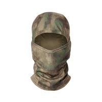 Cagoule tactique personnalisée imprimée, motif camouflage, logo, masque de sport extérieur pour la randonnée et le jogging, méthode d'impression numérique