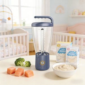 Presse-agrumes portable 1000ML USB rechargeable sans fil, mixeur pour fruits et légumes frais, petit appareil électroménager, mixeur de cuisine, fabricant de smoothies - Product Image 4