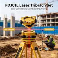 Brass Laser Connector and Centering Base for GNSS RTK Total Station