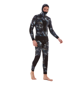 DIVESTAR 3mm 5mm Custom Neoprene Waterproof Breathable Wet Suit Men 2 Pieces Camo Spearfishing <strong>Wetsuit</strong> for <strong>Adult</strong> - Product Image 2