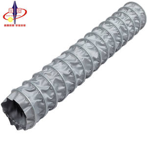 通気用エアダクト耐炎性防水フレキシブルPvcスプリアル鋼通気性 - Product Image 5