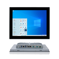 PC industriel robuste 15 pouces, Intel J6412 Elkhart Lake Quad Core, PCAP tactile sans ventilateur, IP66, ordinateur HMI pour l'automatisation
