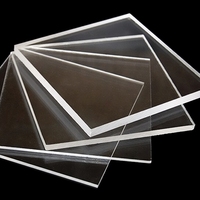 Panneaux de signalisation personnalisés en polycarbonate transparent pour logo de marque, découpe sur mesure, utilisation intérieure/extérieure, tailles personnalisées, impression de logo de marque