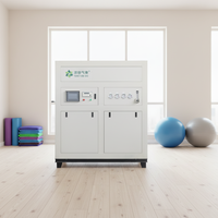 Générateur d'oxygène PSA industriel à moteur, contrôle PLC, 220V, écologique, faible consommation d'énergie, robuste, testé et certifié