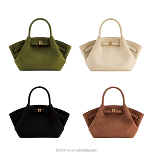 Logo personnalisé acceptable, grande capacité, <span class=keywords><strong>simili</strong></span> daim de qualité supérieure 	 Sac de créateur pour femmes, marques célèbres pour les startups souhaitant créer leur propre marque - Product Image 5