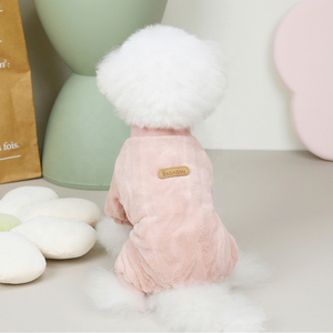 เสื้อผ้าสำหรับสุนัข ชุดจั๊มสูทขนแกะสำหรับสัตว์เลี้ยง ชุดนอนสำหรับสุนัขพันธุ์เล็ก เสื้อผ้าสำหรับแมว เสื้อโค้ทสัตว์เลี้ยง เสื้อแจ็คเก็ตสำหรับฤดูหนาว เสื้อผ้าสำหรับลูกสุนัข - Product Image 5