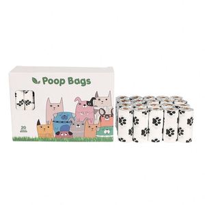 <b>Pet</b> Custom Biodegradable Disposable Dog Poop Bags with Dispenser Holder <b>Pet</b> Waste Disposal <b>Carrier</b> for Dogs - Product Image 6