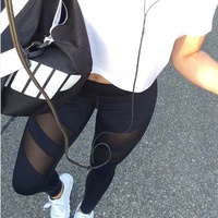 Pantalones de Yoga de LICRA sin costuras para mujer, nuevas mallas de entrenamiento Fitness XL con cintura cruzada de bolsillo para correr, deportes, entrenamientos de gimnasio