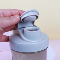 Toaks — bouteille shaker de protéines 500ml 700ml, shaker de haute qualité, sans bpa, à usage pour le gym, fitness, en plastique de qualité alimentaire
