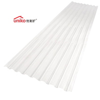 Feuille ondulée en polycarbonate résistant aux chocs pour feuille de toiture