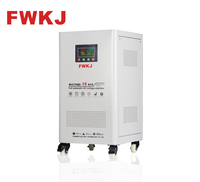 Regulador de Voltaje Monofásico de 15KVA, Modelo SVC/TND, Totalmente Automático, con Pantalla LCD, para Uso en Centros de Datos